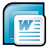 Microsoft Office 2007 Word Icon